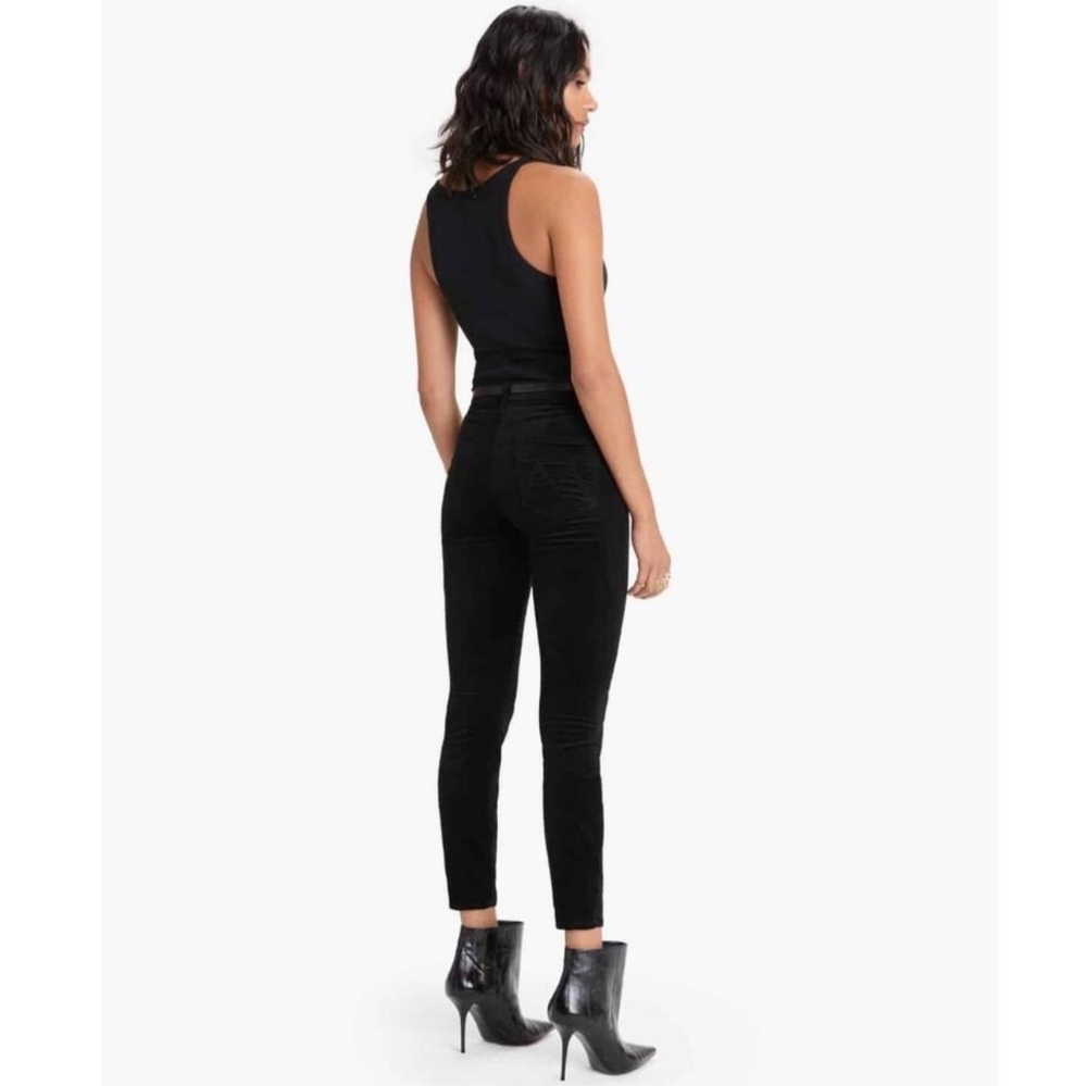 EUC Mother High Waisted Looker Ankle Soft Skills Black Size 30 - Picture 2 of 11